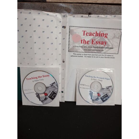 Teaching the Essay / Research Paper Teaching Units & CDs by Robin Finley - Picture 1 of 5